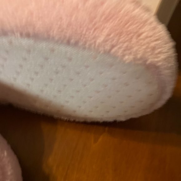 GIRLS TODDLERS NIGHT SLEEPERS HOUSE SHOES PINK NEW - Picture 5 of 5